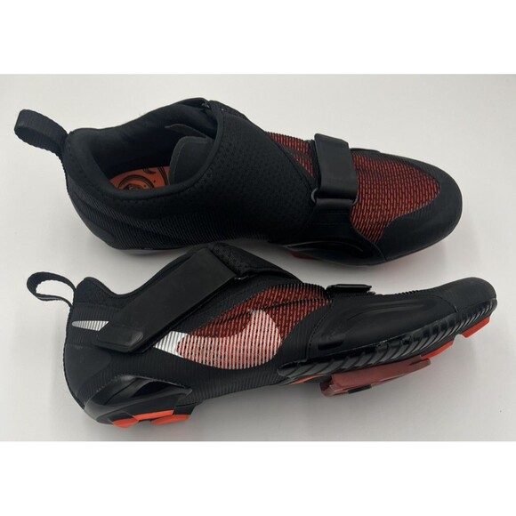 Nike SuperRep Cycle Spin Cycling Shoes Men\'s 11.5 Black Hyper Crimson CW2191-008 main image 12